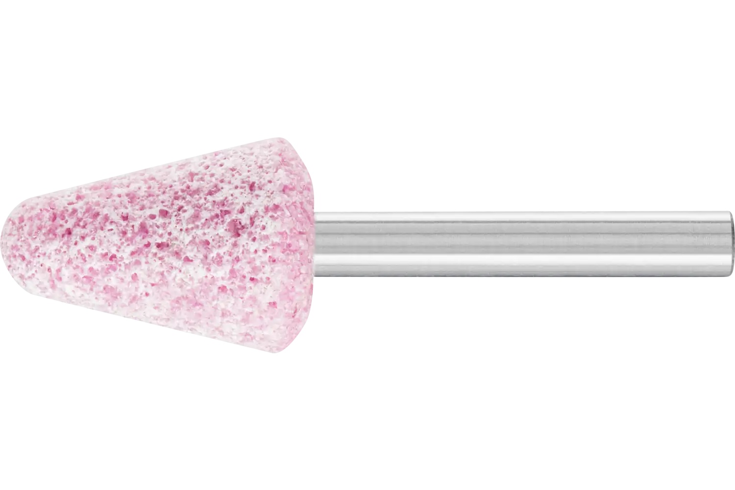 Picture of Pferd Vitrified Mounted Point, TOUGH, 3/4" x 1-1/8, 80 Grit, A5, Ceramic Oxide, 1/4" Shank